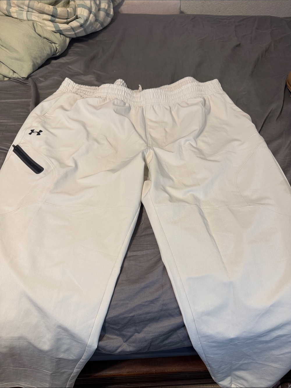Under Armour Men’s White Athletic Jogger Pants
